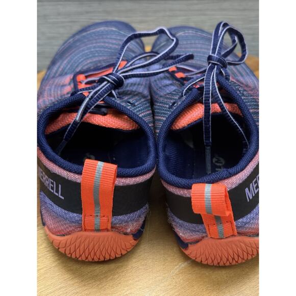 Merrell Shoes Blue Orange Lace Up Cushion Vibram Performance Hiking Women’s 7.5 - Picture 5 of 9
